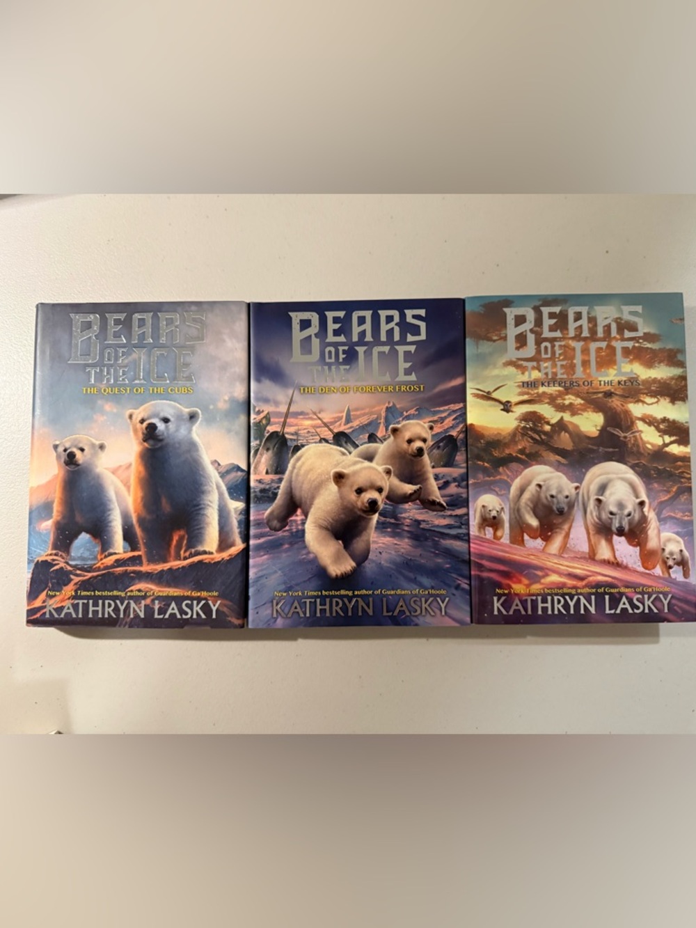 Bears of the Ice Series Set Kathryn Lasky (3 Books) Hardcover